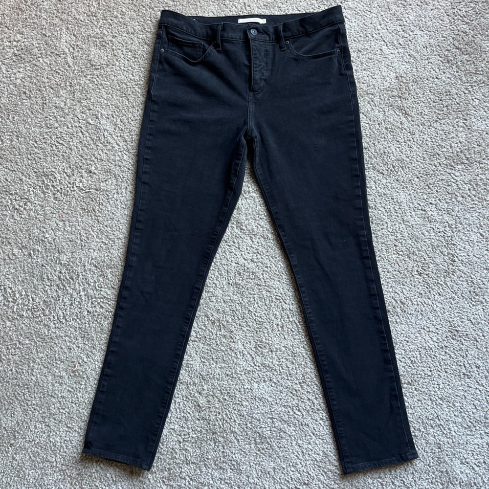 Levi's Black Skinny Jeans Classic Style